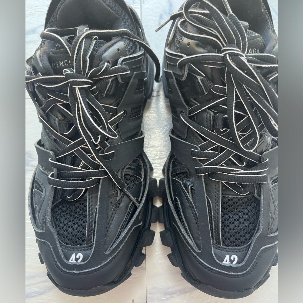Balenciaga Men's Black Athletic Shoes